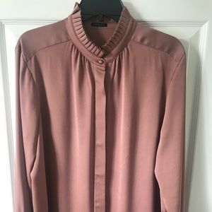 Ann Taylor blush tone blouse